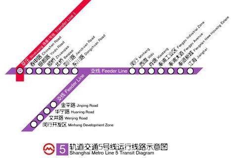 上海地铁5号线南延伸段2017年底通车