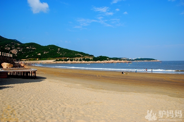 象山--黄昏吃海鲜大排档 看270度夕阳海景1