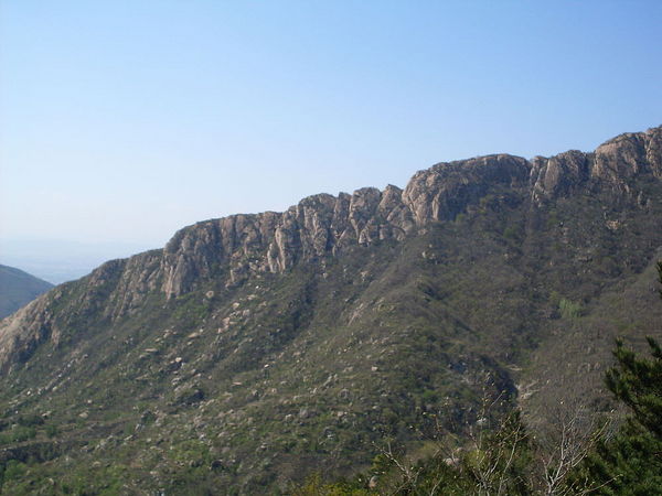 天津蓟县之旅，盘山，传说中的天津最高的山峰。。。3
