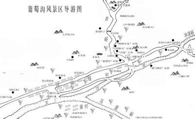 吐鲁番葡萄沟导游图1