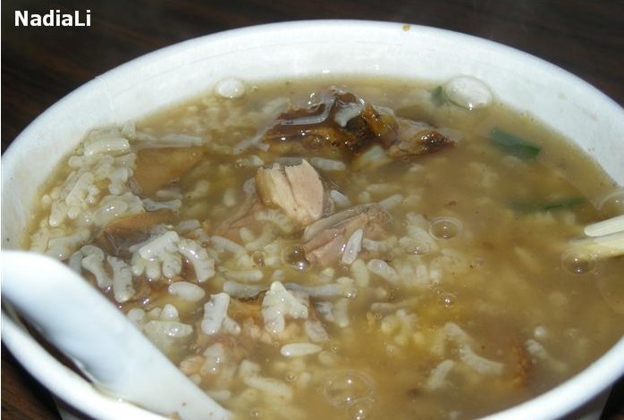  厦门特色小吃--厦门鸭肉粥1