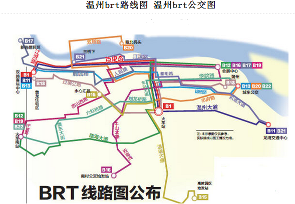 温州brt1号线站点1