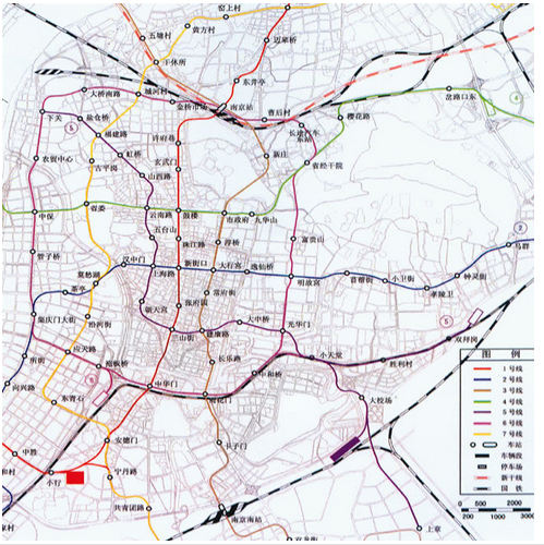 南京地铁9号线最新线路图