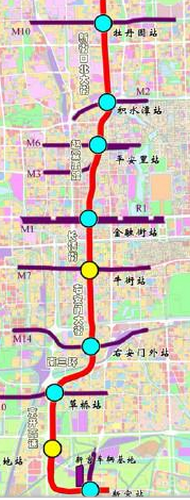 北京地铁快线19号线最新消息1