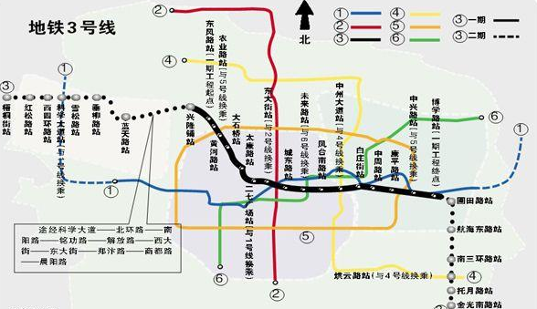 郑州地铁3号线最新消息1