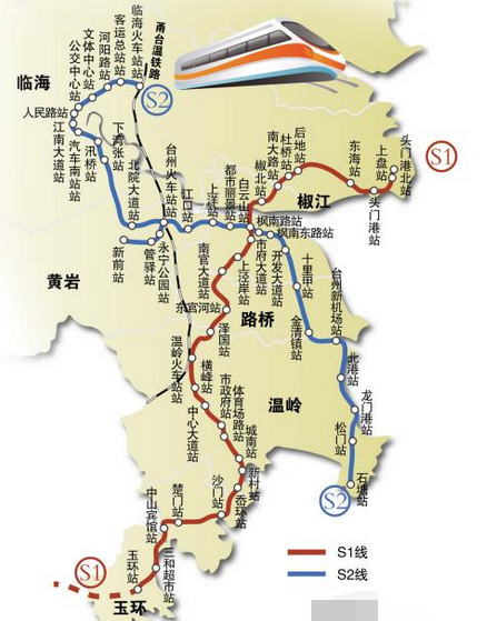 市域铁路一期将在年内开通