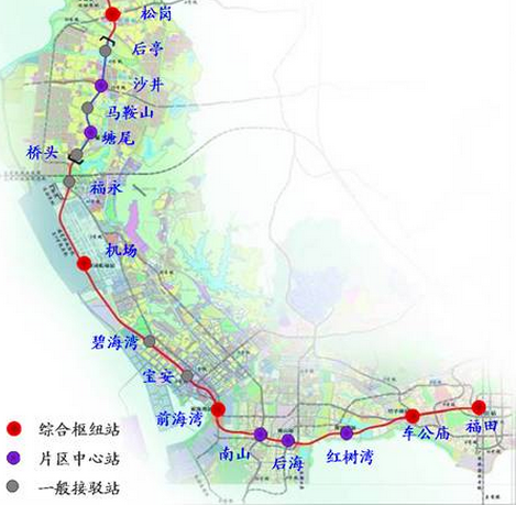 深圳地铁11号线试运营1