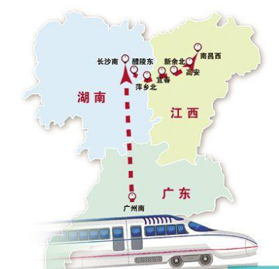 广州到南昌高铁开通时间是什么时候1