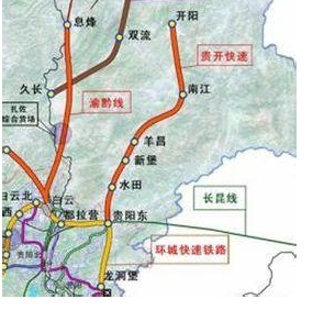 贵开城际铁路年底开通1