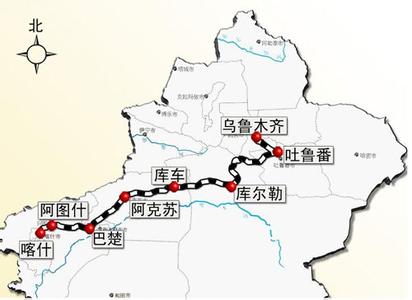 兰新客运专线检测车已上线1