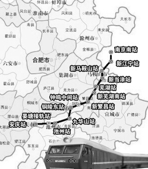 宁安高铁最新线路图1