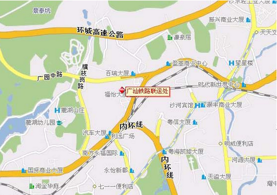 广汕高铁线路图1