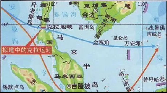 克拉运河地图