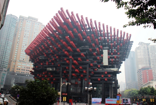 重庆建筑外形奇特