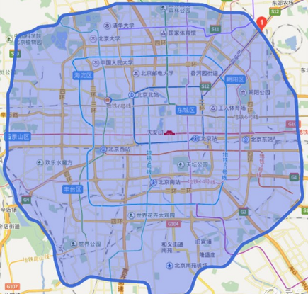 2017年1月9日起北京限行车号新规定