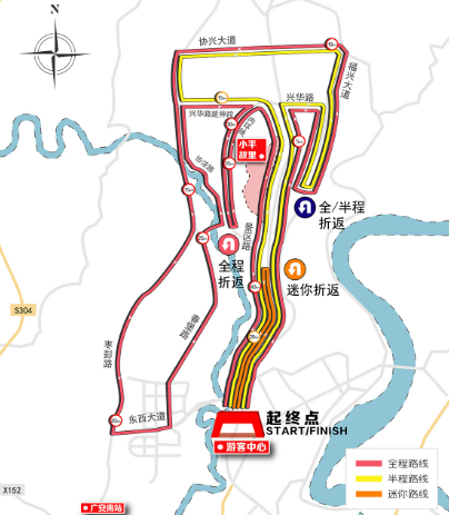 广安马拉松2017路线
