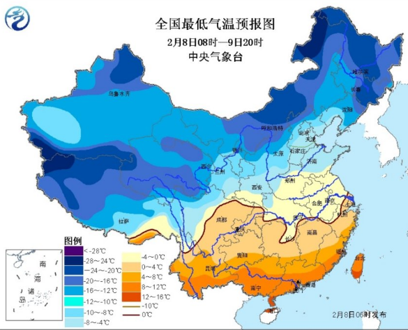 寒潮蓝色警告啥意思1