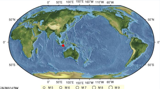 2018年年10月11日印尼巴厘海地震最新消息1